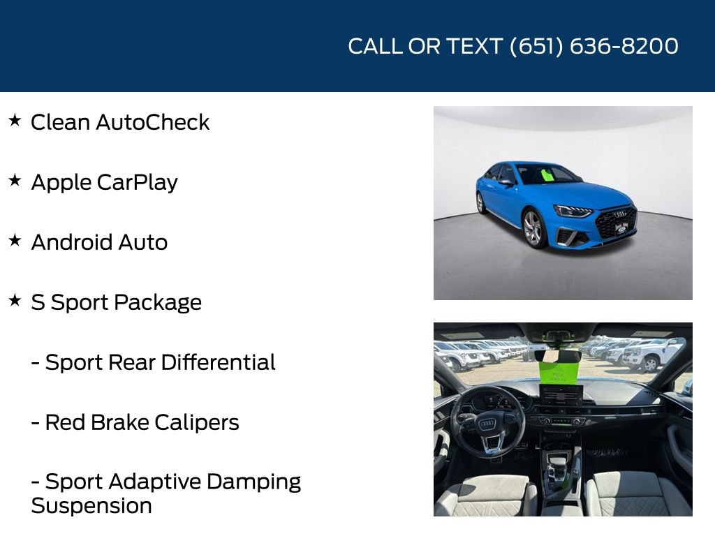 Used 2022 Audi S4 Premium Plus w/ Premium Plus Package AWD/4WD image 5