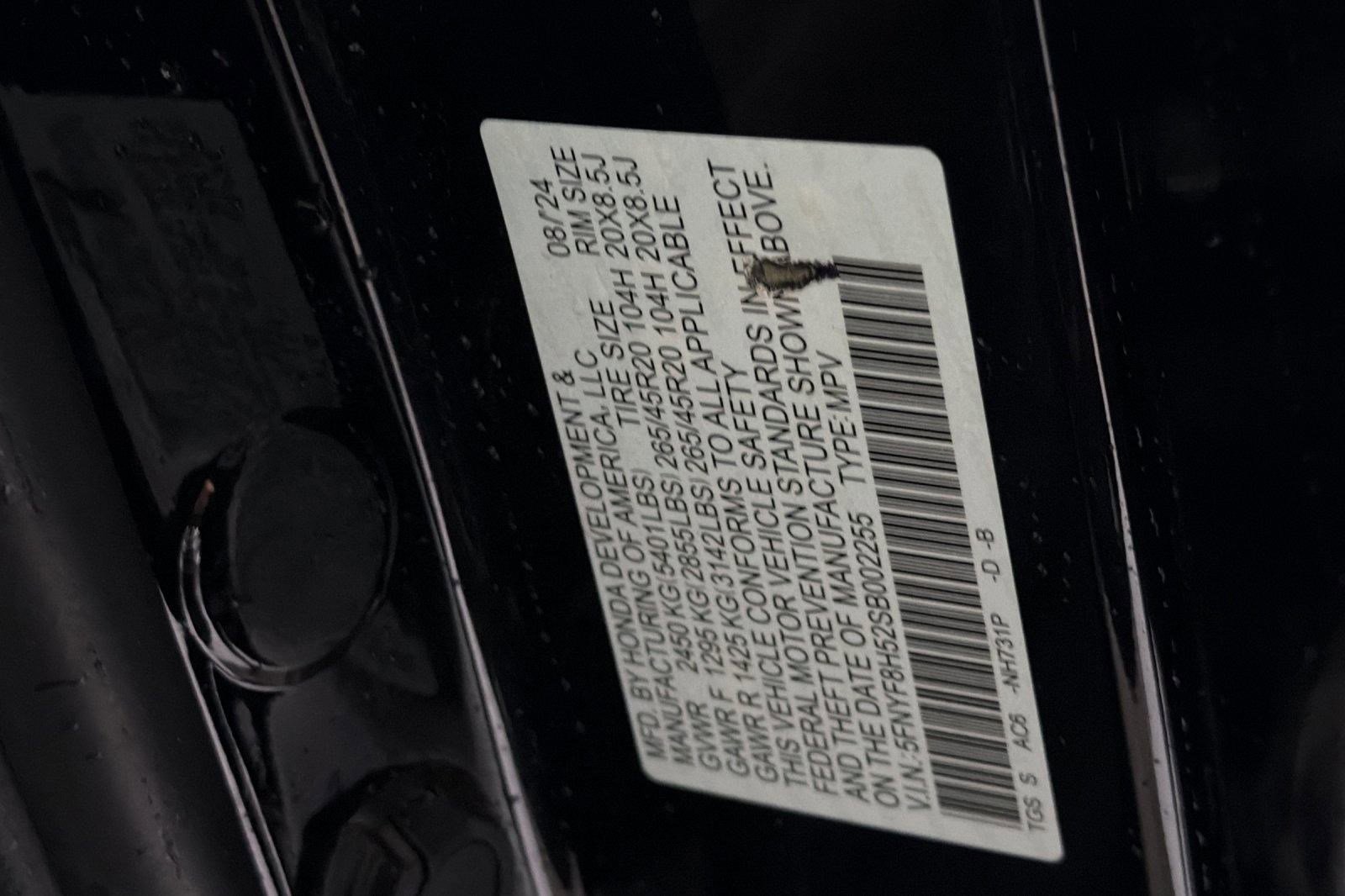 Certified 2025 Honda Passport EX-L image 20