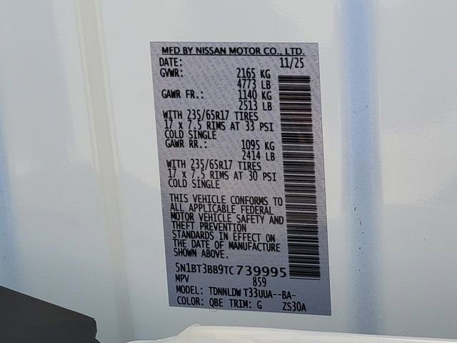 New 2026 Nissan Rogue SV image 12