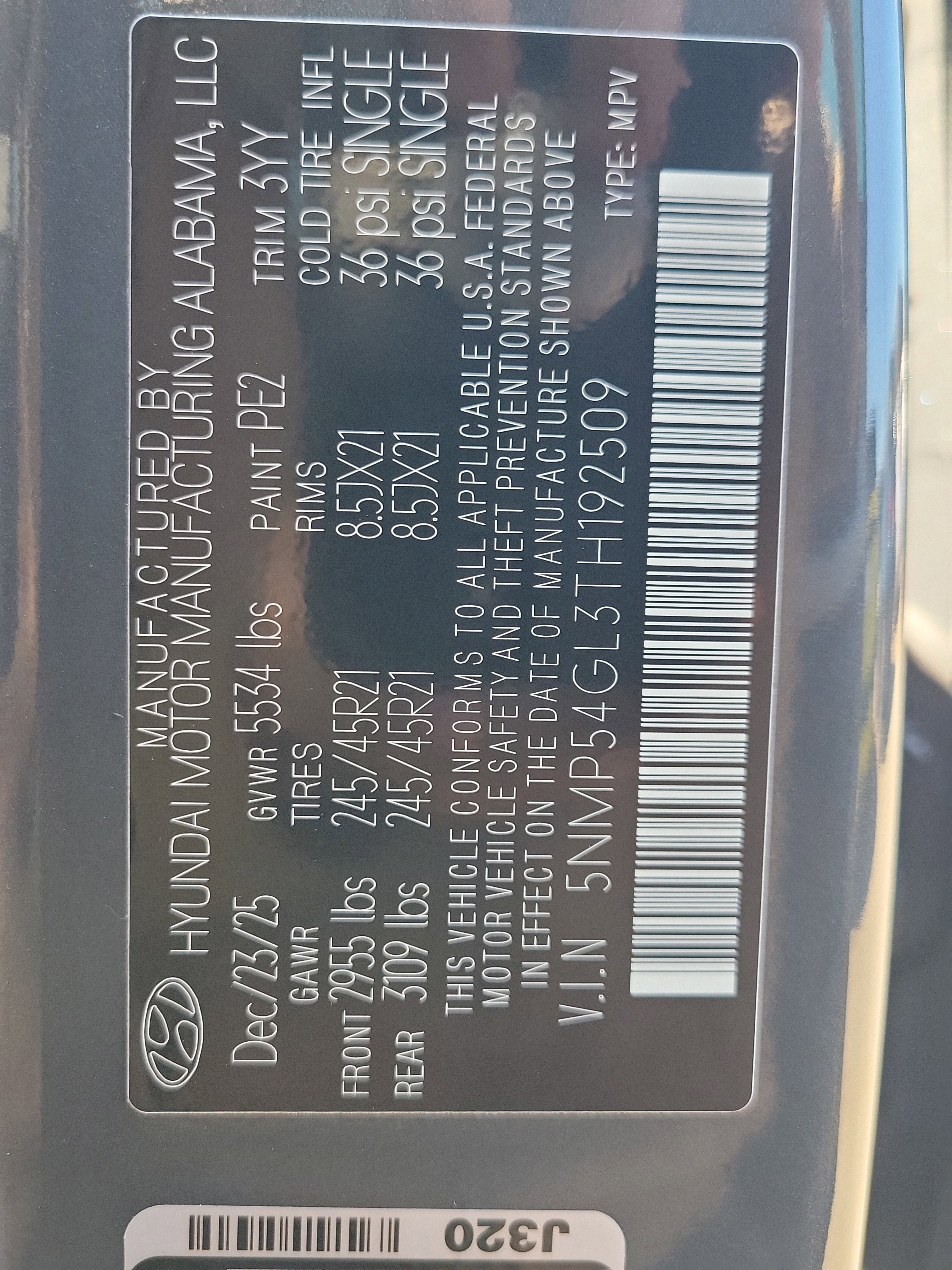 New 2026 Hyundai Santa Fe Calligraphy w/ Tow & Go Package image 33