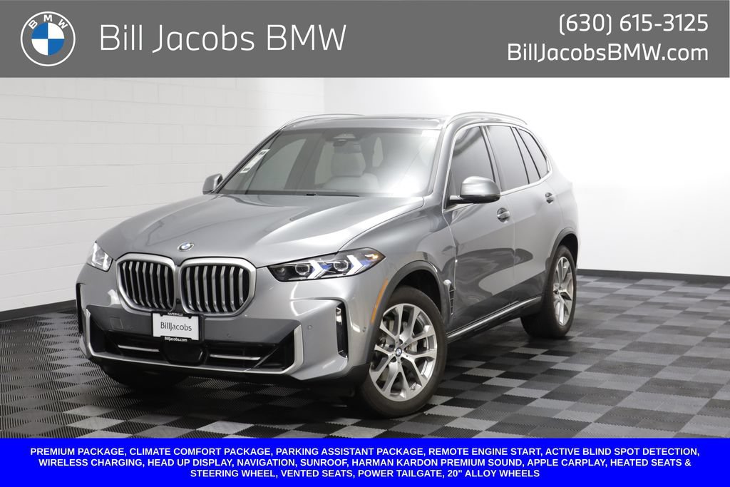 Certified 2024 BMW X5 xDrive40i w/ Premium Package AWD/4WD image 1
