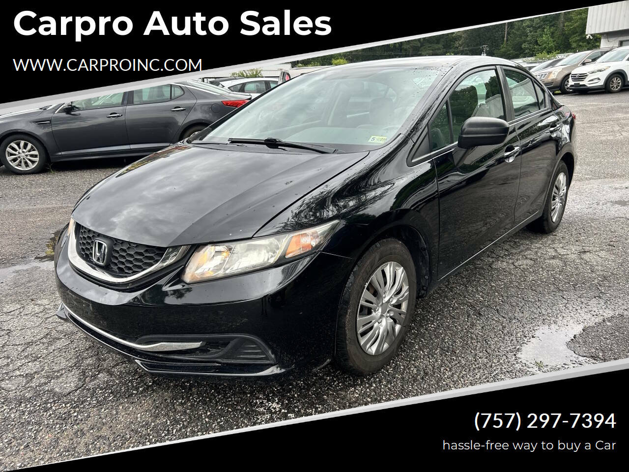 Used 2014 Honda Civic LX image 1