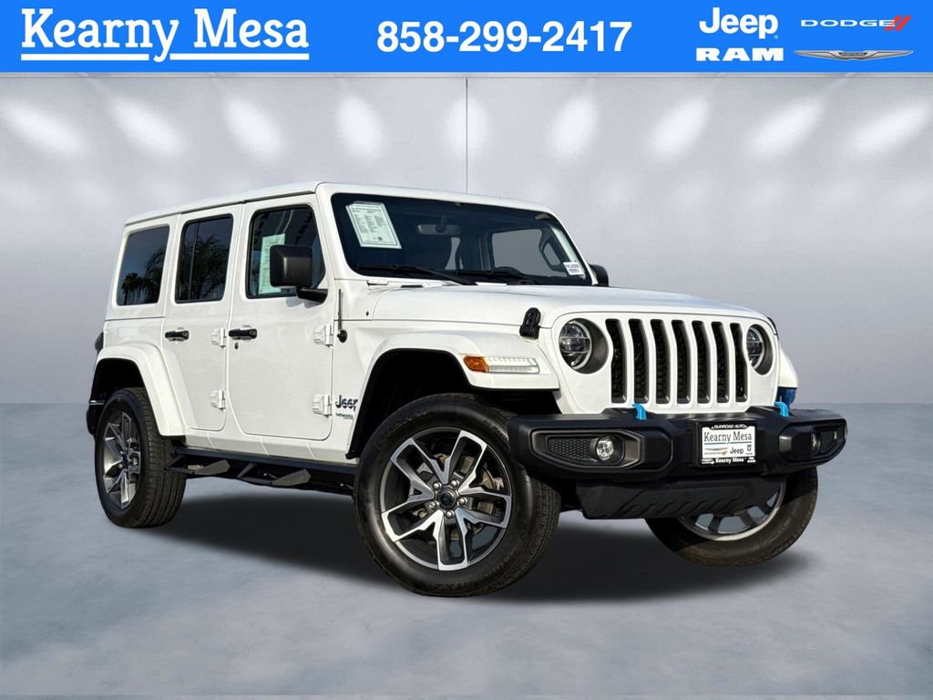 Used 2022 Jeep Wrangler Unlimited Sahara w/ Cold Weather Group image 1