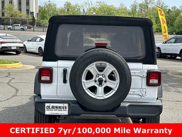 Certified 2022 Jeep Wrangler Unlimited Sport AWD/4WD image 4
