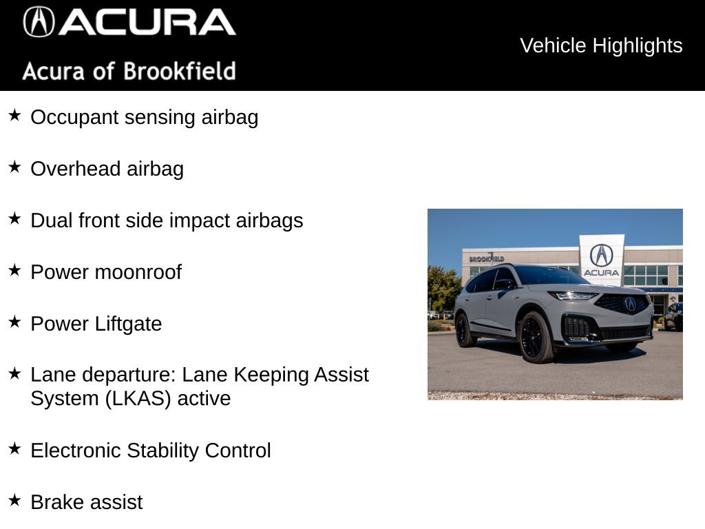 Certified 2025 Acura MDX A-Spec w/ Advance Package AWD/4WD image 12