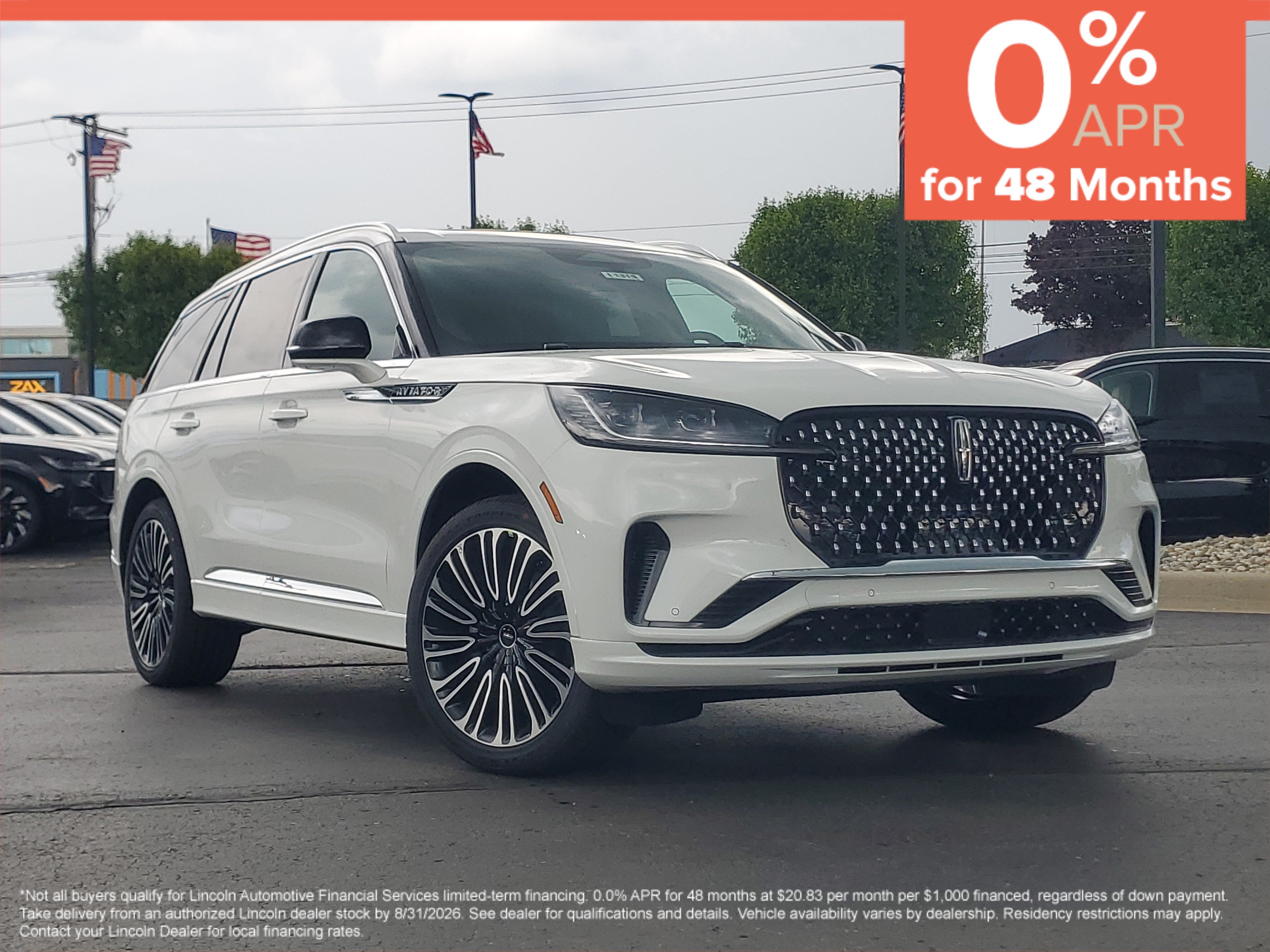 New 2026 Lincoln Aviator Black Label