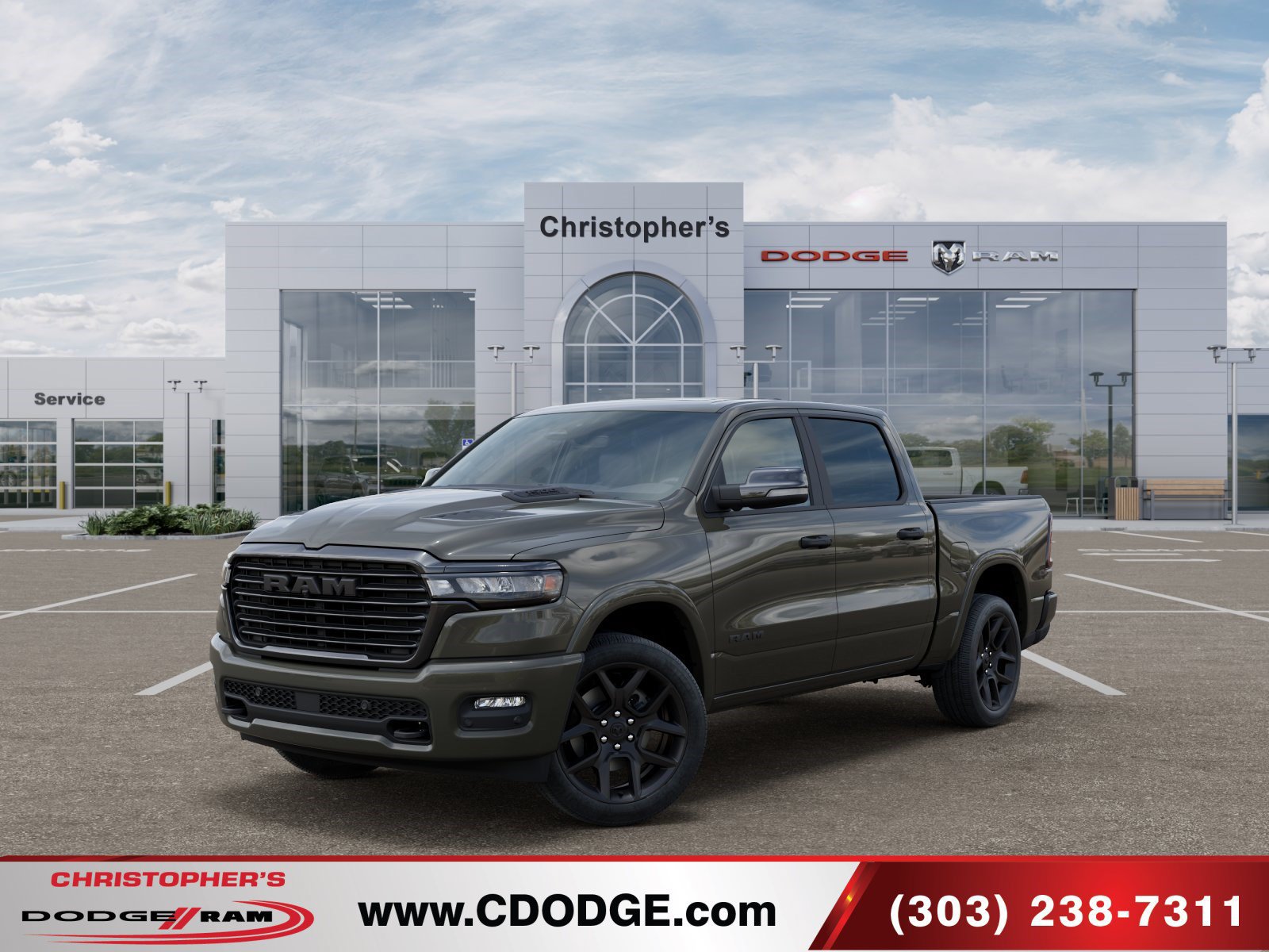 New 2027 RAM 1500 Laramie w/ Night Edition AWD/4WD image 1