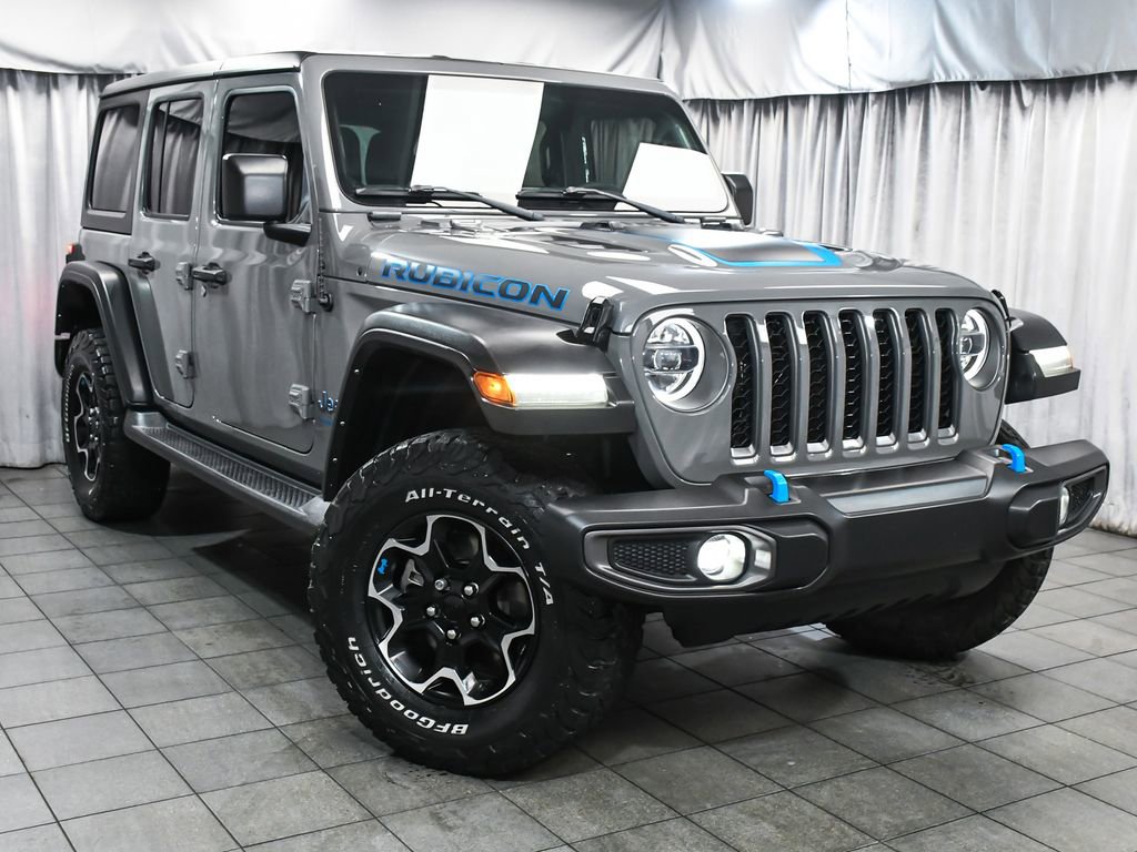 Used 2023 Jeep Wrangler Unlimited Rubicon 4xe AWD/4WD image 3
