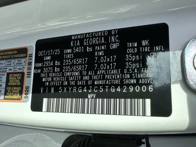 New 2026 Kia Sorento LX image 43