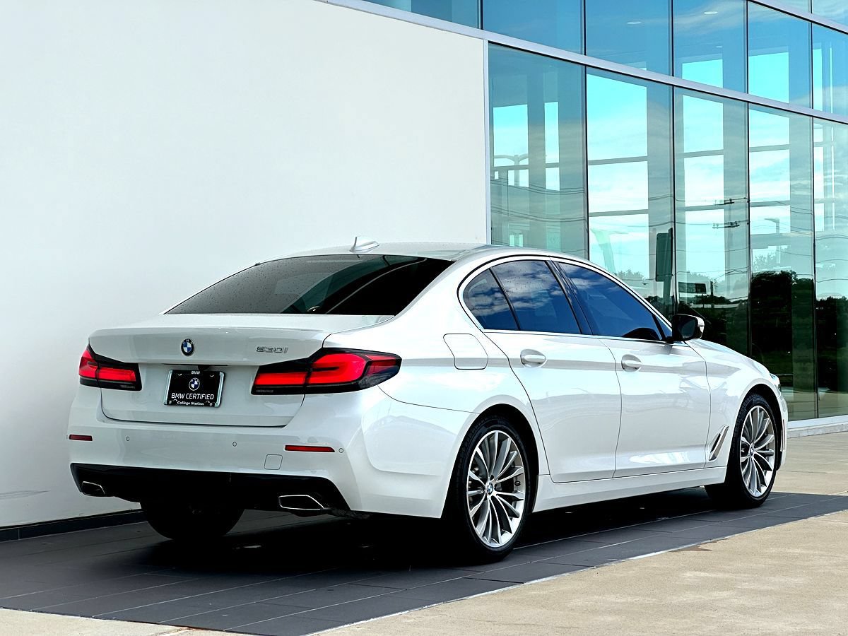 Certified 2023 BMW 530i w/ Executive Package RWD image 4