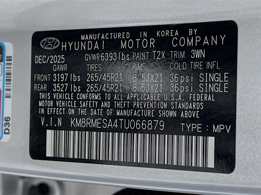 New 2026 Hyundai Palisade Calligraphy image 27