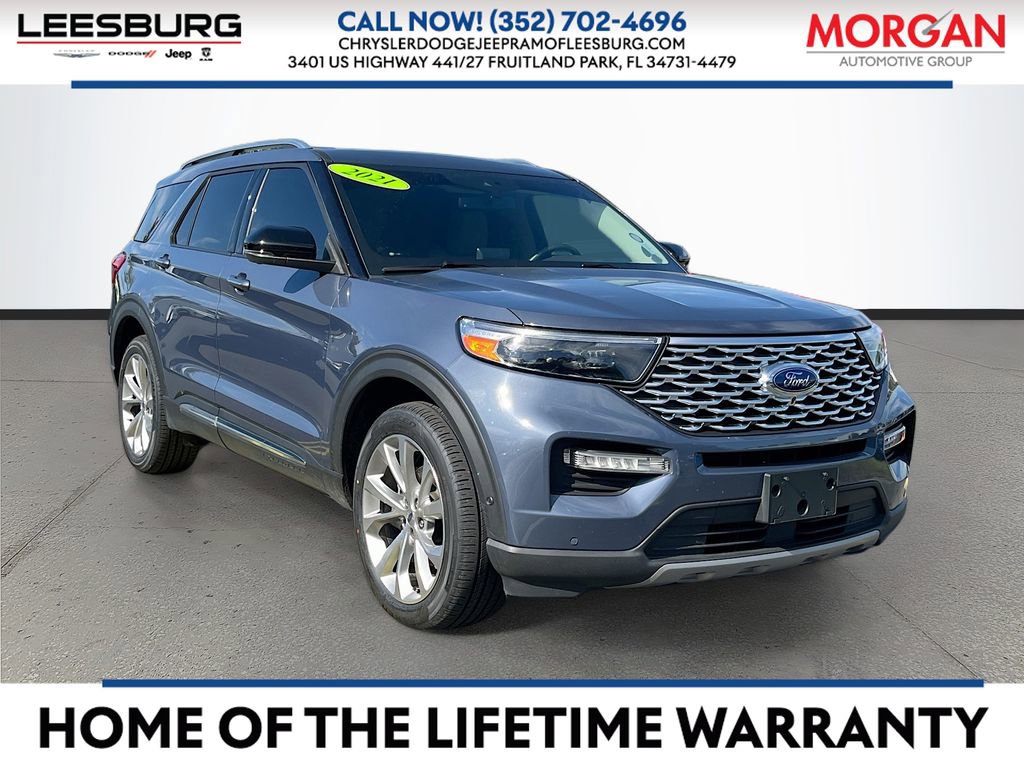Used 2021 Ford Explorer Platinum w/ Equipment Group 601A image 1