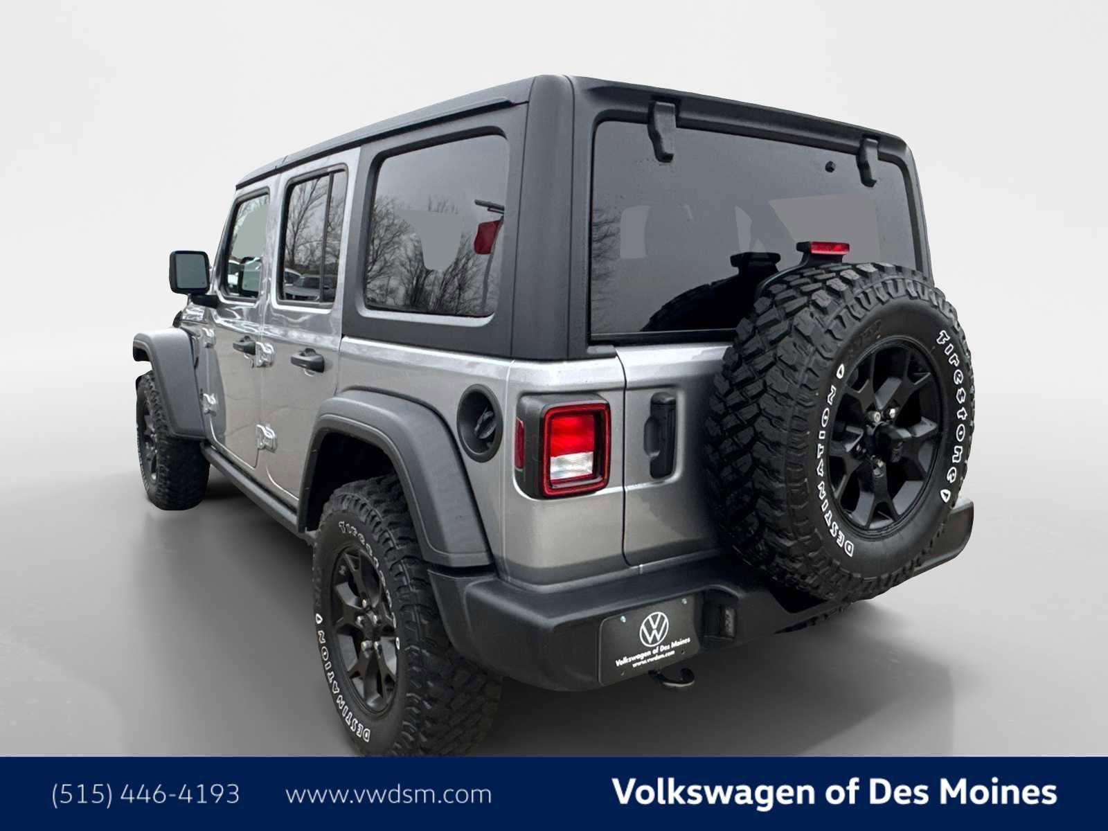 Used 2021 Jeep Wrangler Unlimited Willys image 4