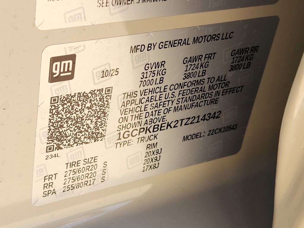 New 2026 Chevrolet Silverado 1500 Custom image 25