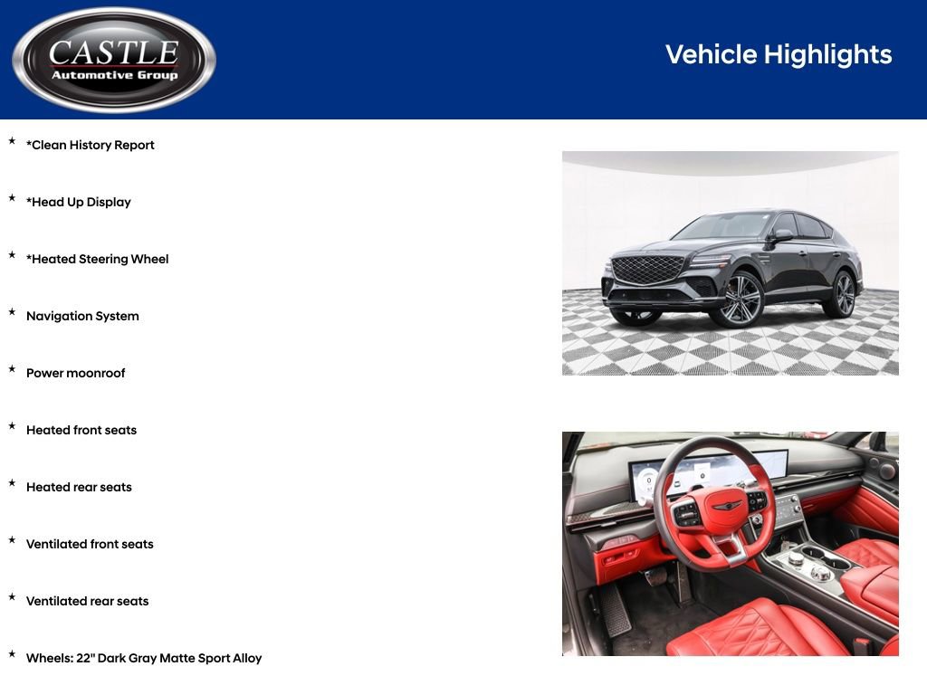 Used 2025 Genesis GV80 3.5T e-SC image 4