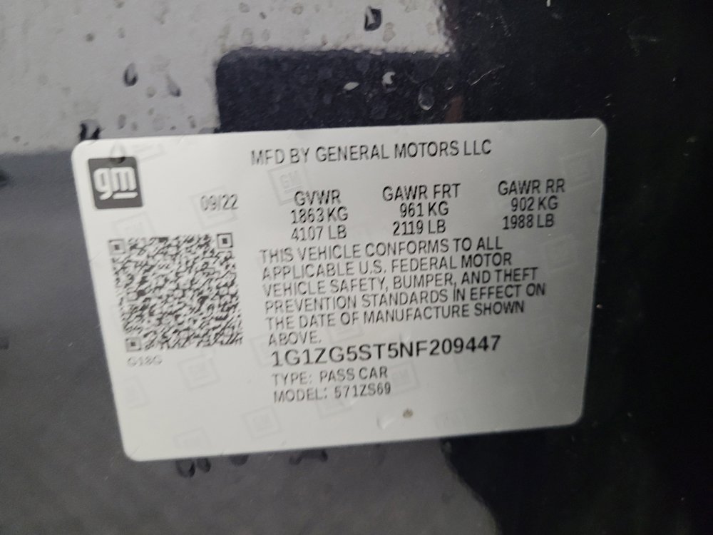 Used 2022 Chevrolet Malibu RS w/ LPO, Convenience Package 2 image 33