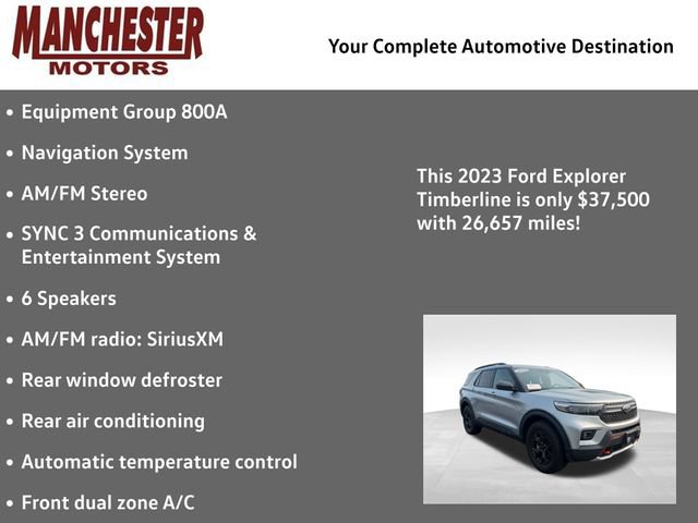 Used 2023 Ford Explorer Timberline AWD/4WD image 2