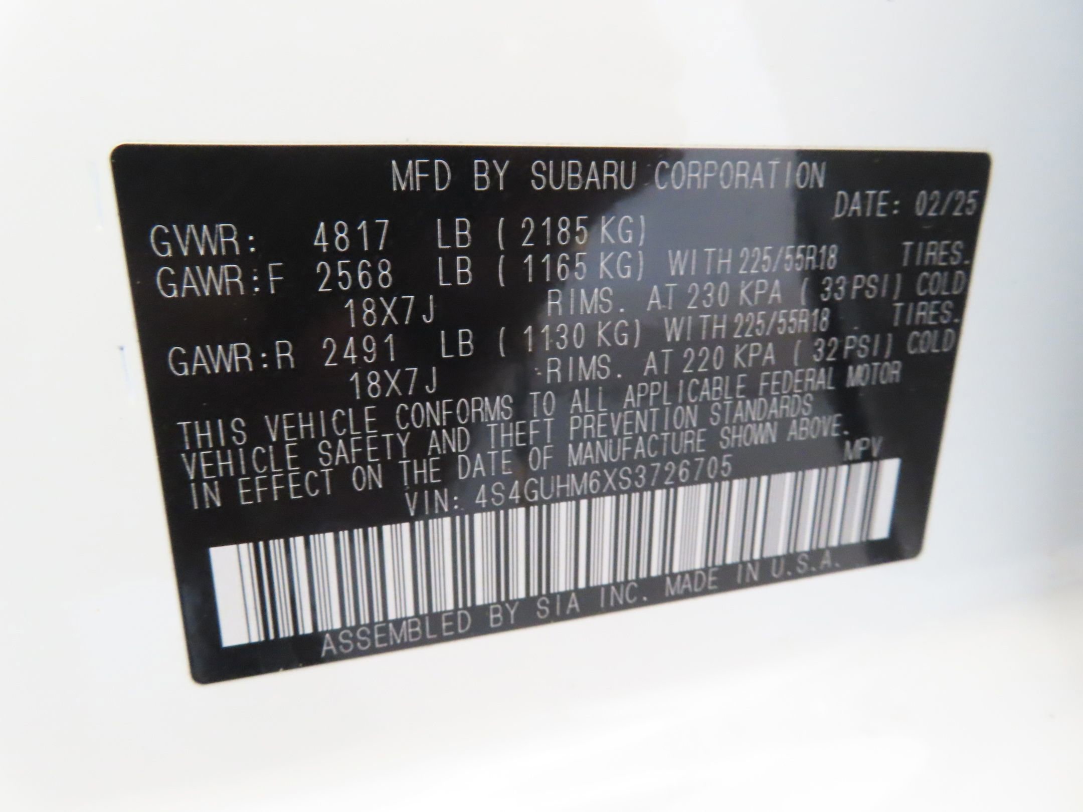 Certified 2025 Subaru Crosstrek 2.5i Limited w/ Crosstrek Mirror Package image 30