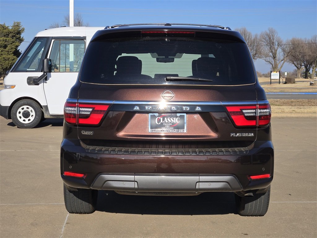 Used 2021 Nissan Armada Platinum w/ Captain's Chairs Package image 6
