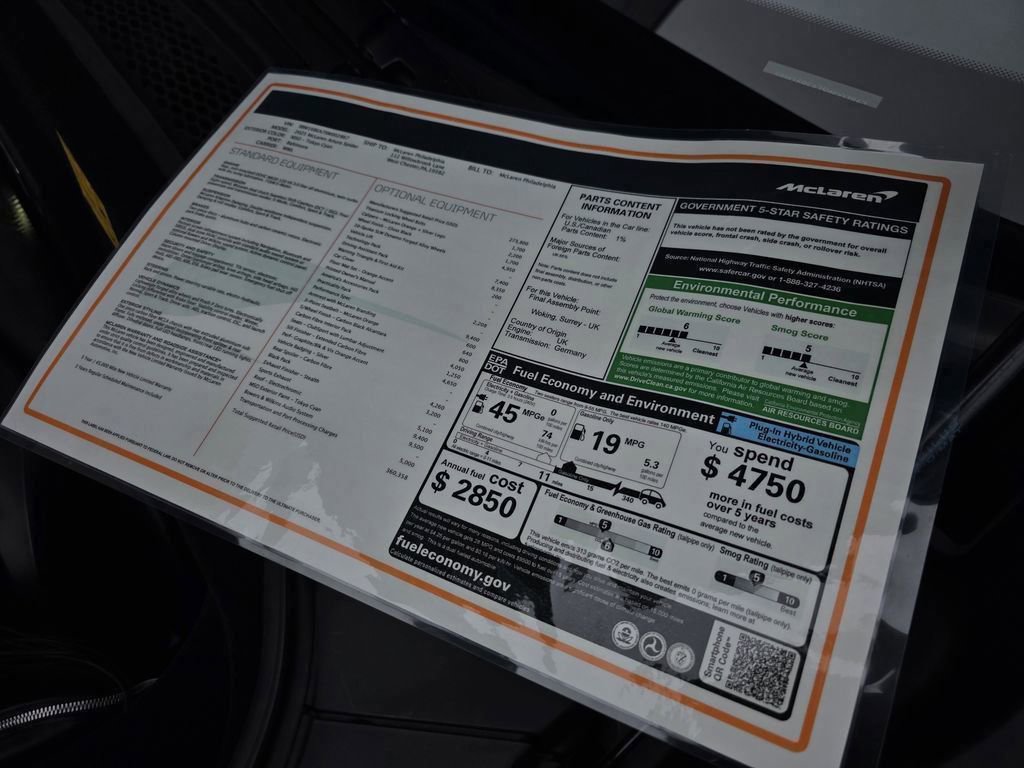 Used 2025 McLaren Artura Spider image 59