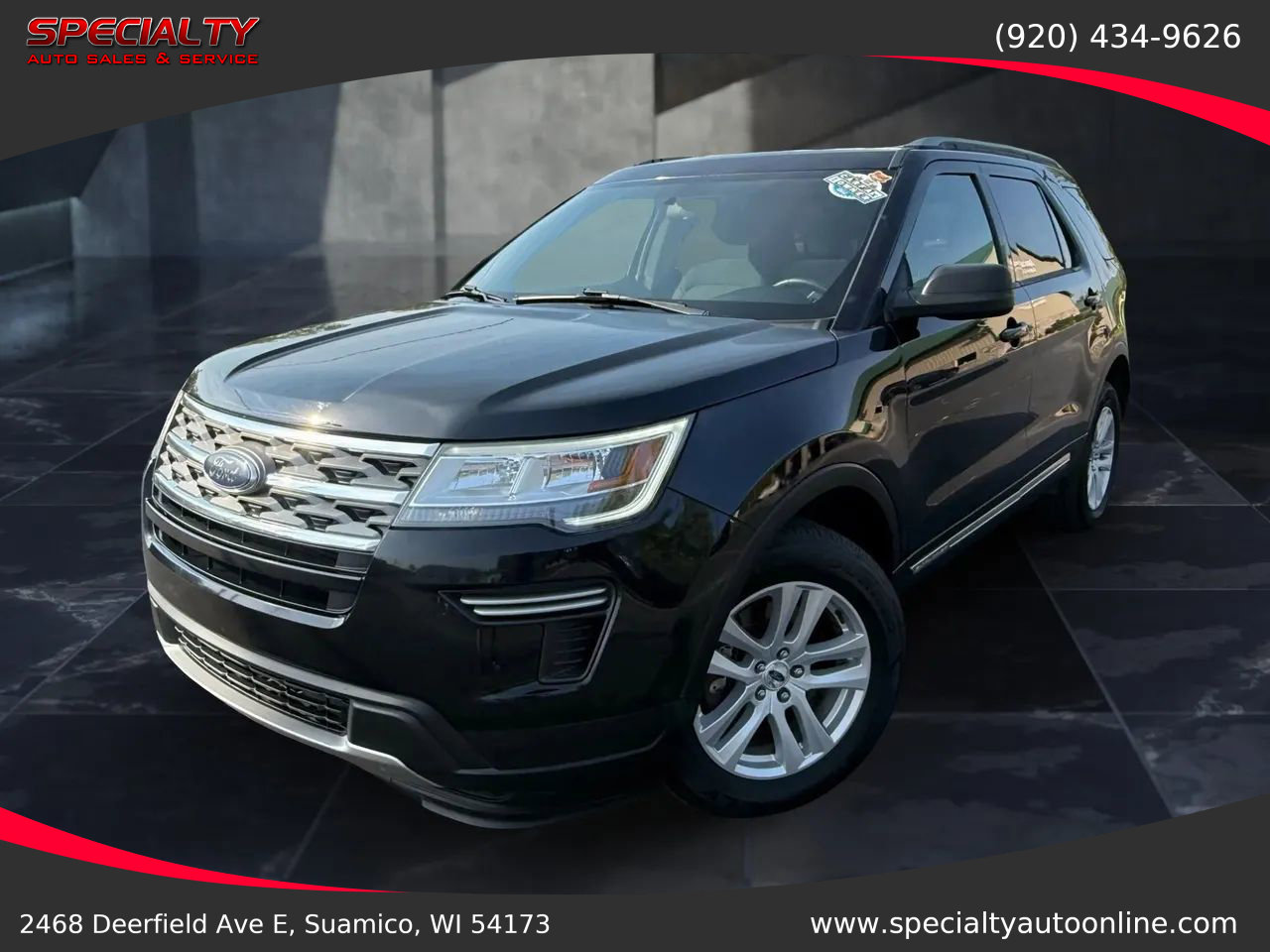 Used 2018 Ford Explorer XLT w/ Class II Trailer Tow Package