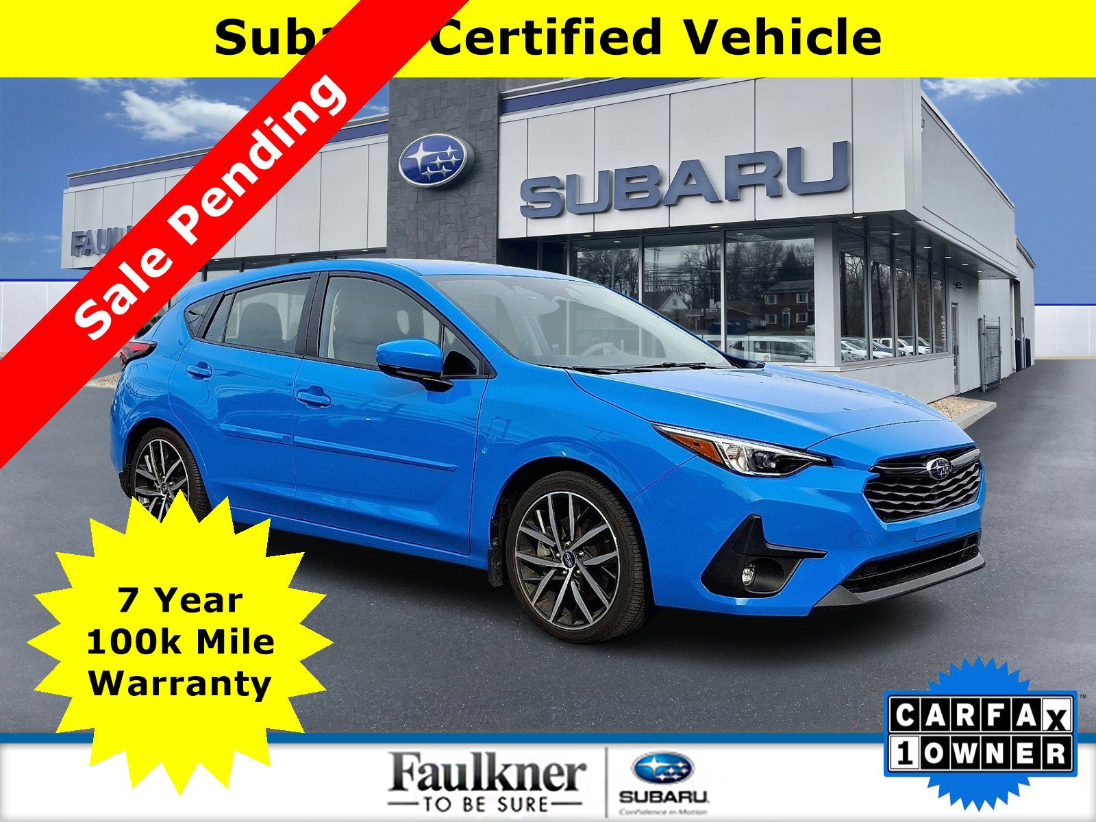 Certified 2024 Subaru Impreza 2.0i Sport