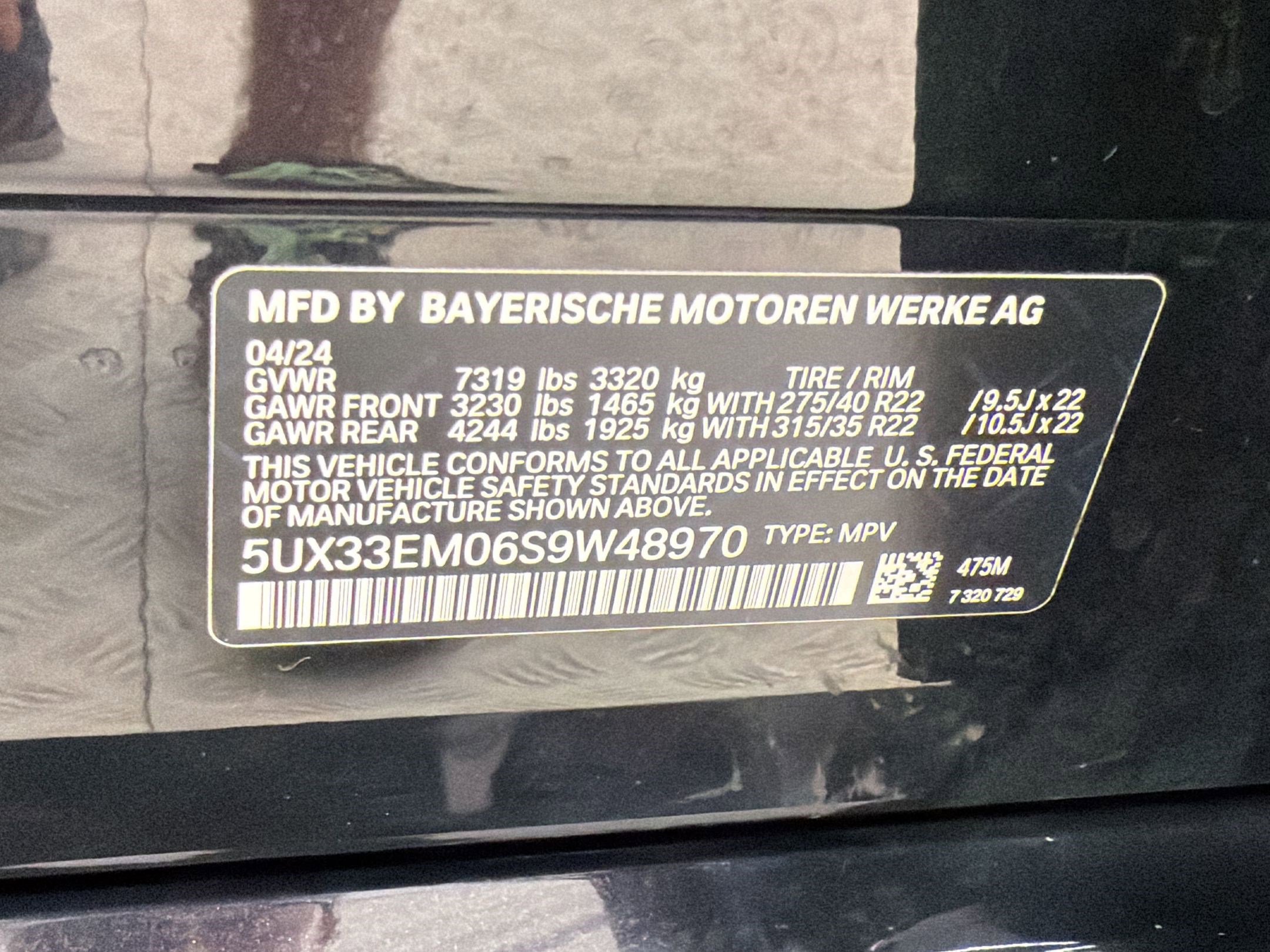 Certified 2025 BMW X7 M60i AWD/4WD image 20