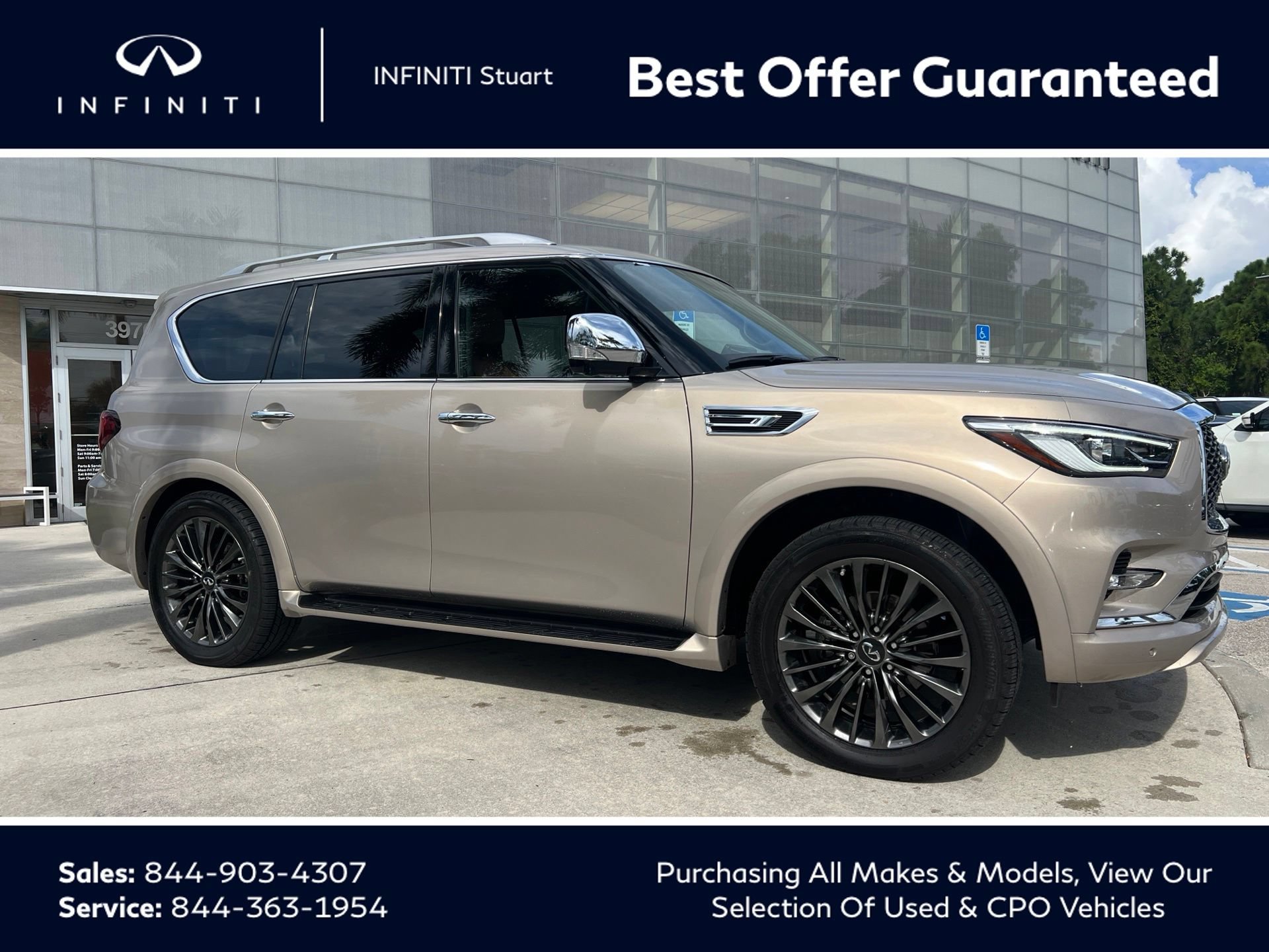 Used 2023 INFINITI QX80 Sensory w/ Cargo Package
