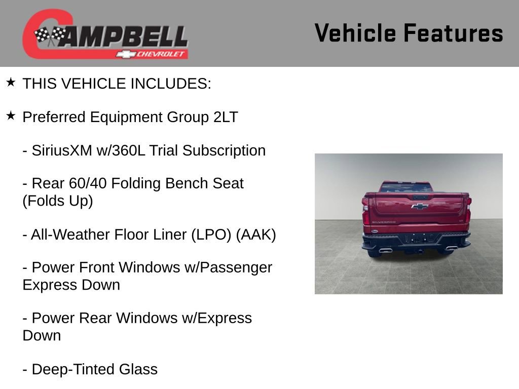 Used 2025 Chevrolet Silverado 1500 LT Trail Boss w/ Convenience Package II image 5