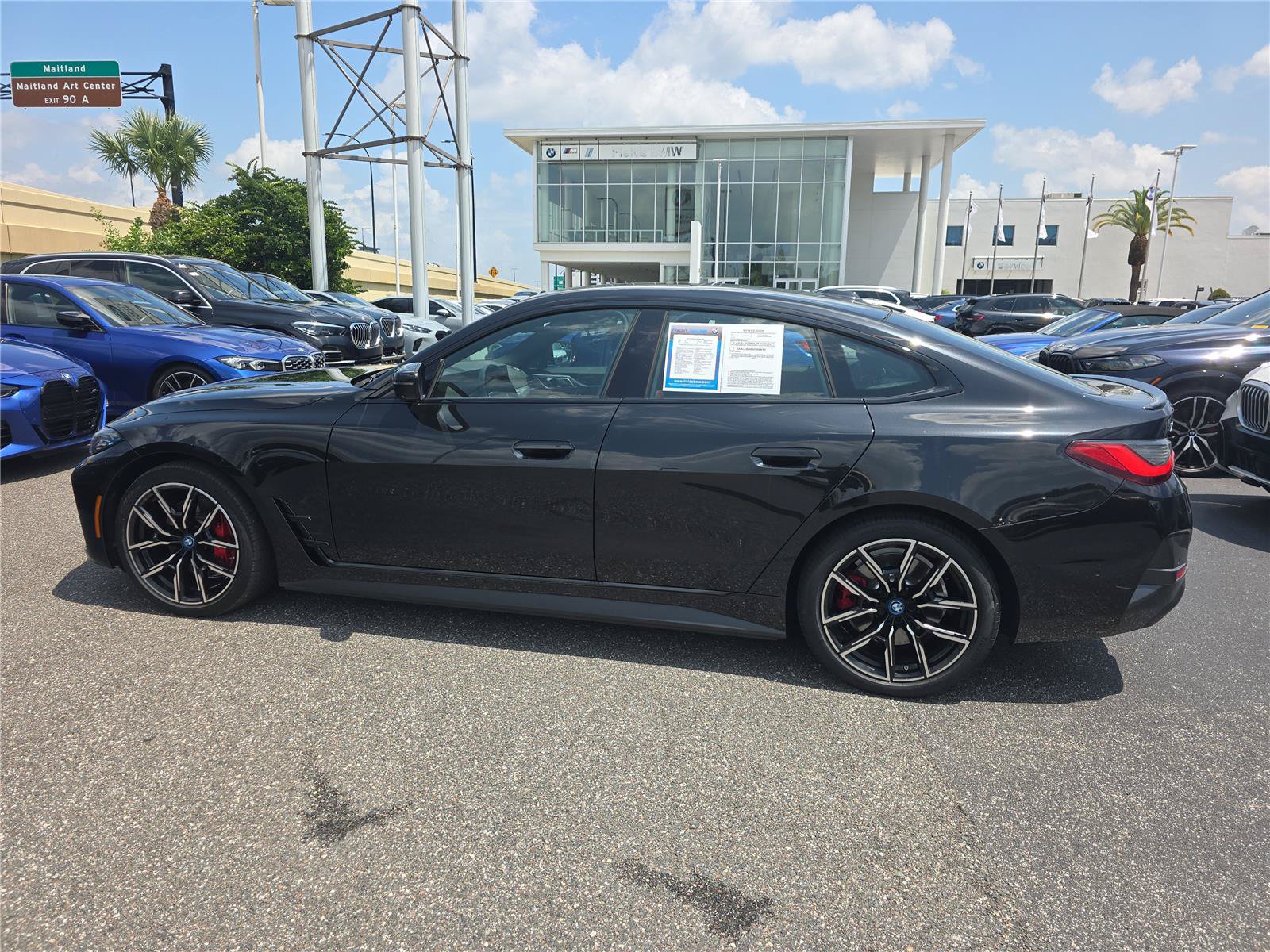 Used 2023 BMW i4 eDrive40 w/ M Sport Package RWD image 5
