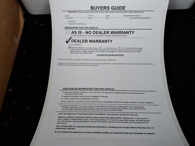 Used 2025 MAZDA CX-30 2.5 Turbo w/ Premium Plus Pkg AWD/4WD image 36