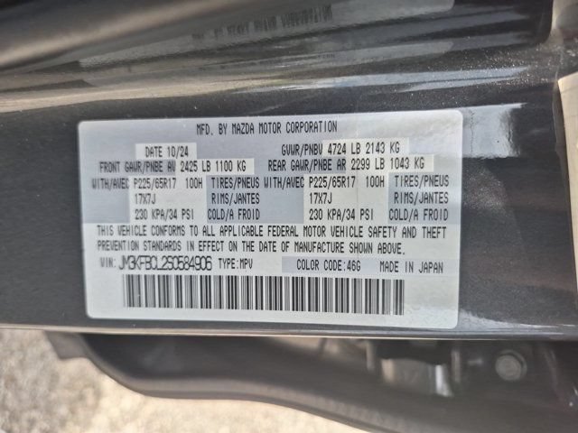 Used 2025 MAZDA CX-5 AWD 2.5 S w/ Preferred Package image 35