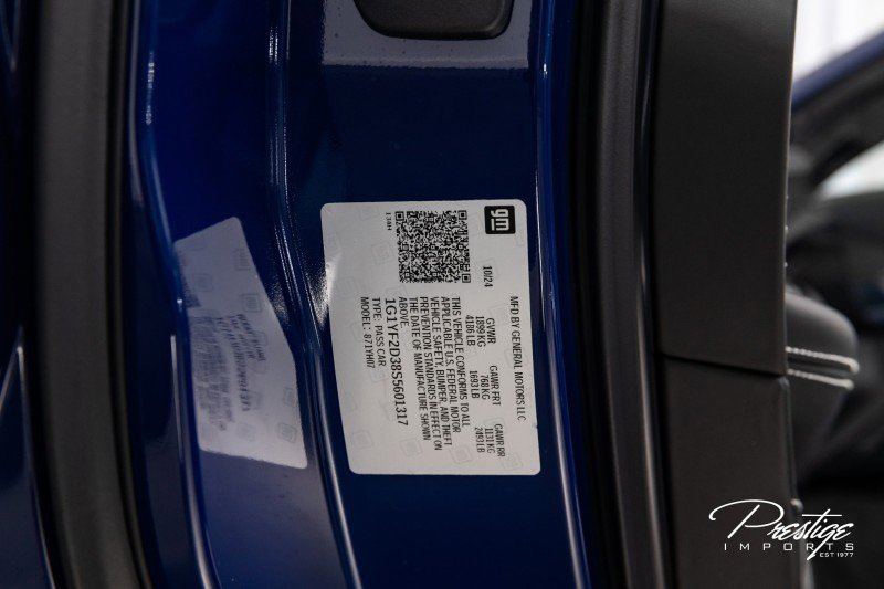 Used 2025 Chevrolet Corvette Z06 w/ Stealth Interior Trim Package image 54