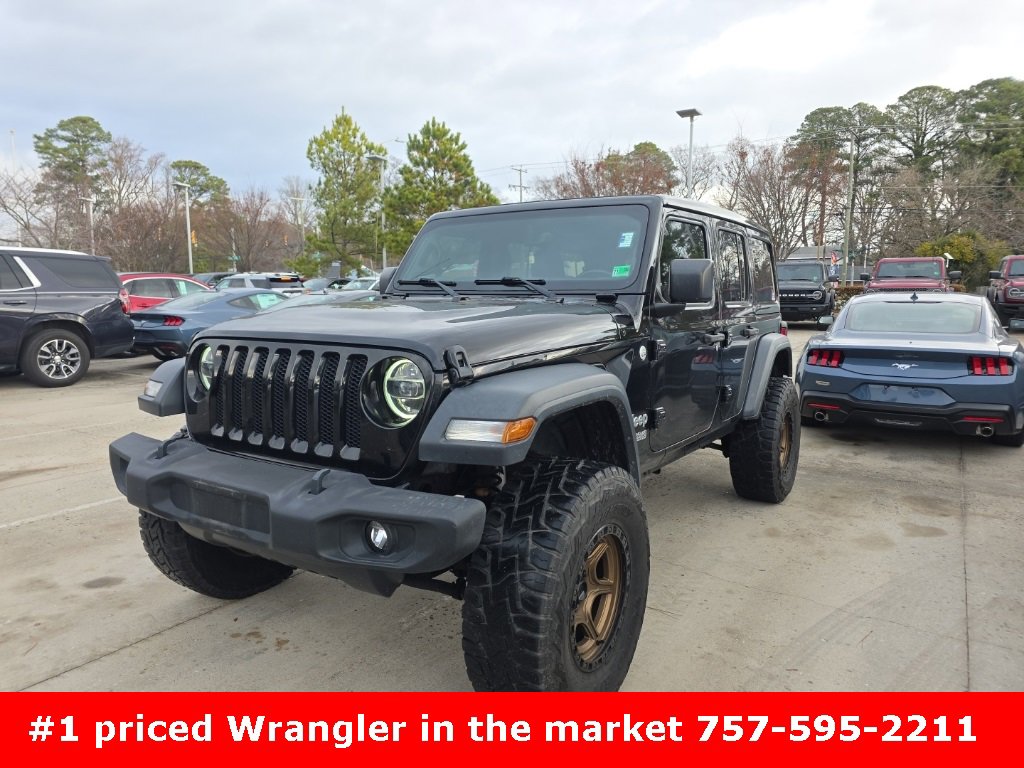 Used 2020 Jeep Wrangler Unlimited Sport S w/ Sun And Sound Package