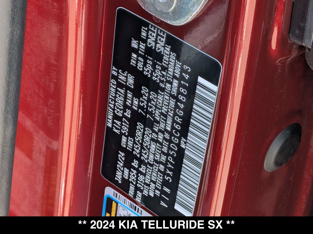 Used 2024 Kia Telluride SX w/ Towing Package AWD/4WD image 32