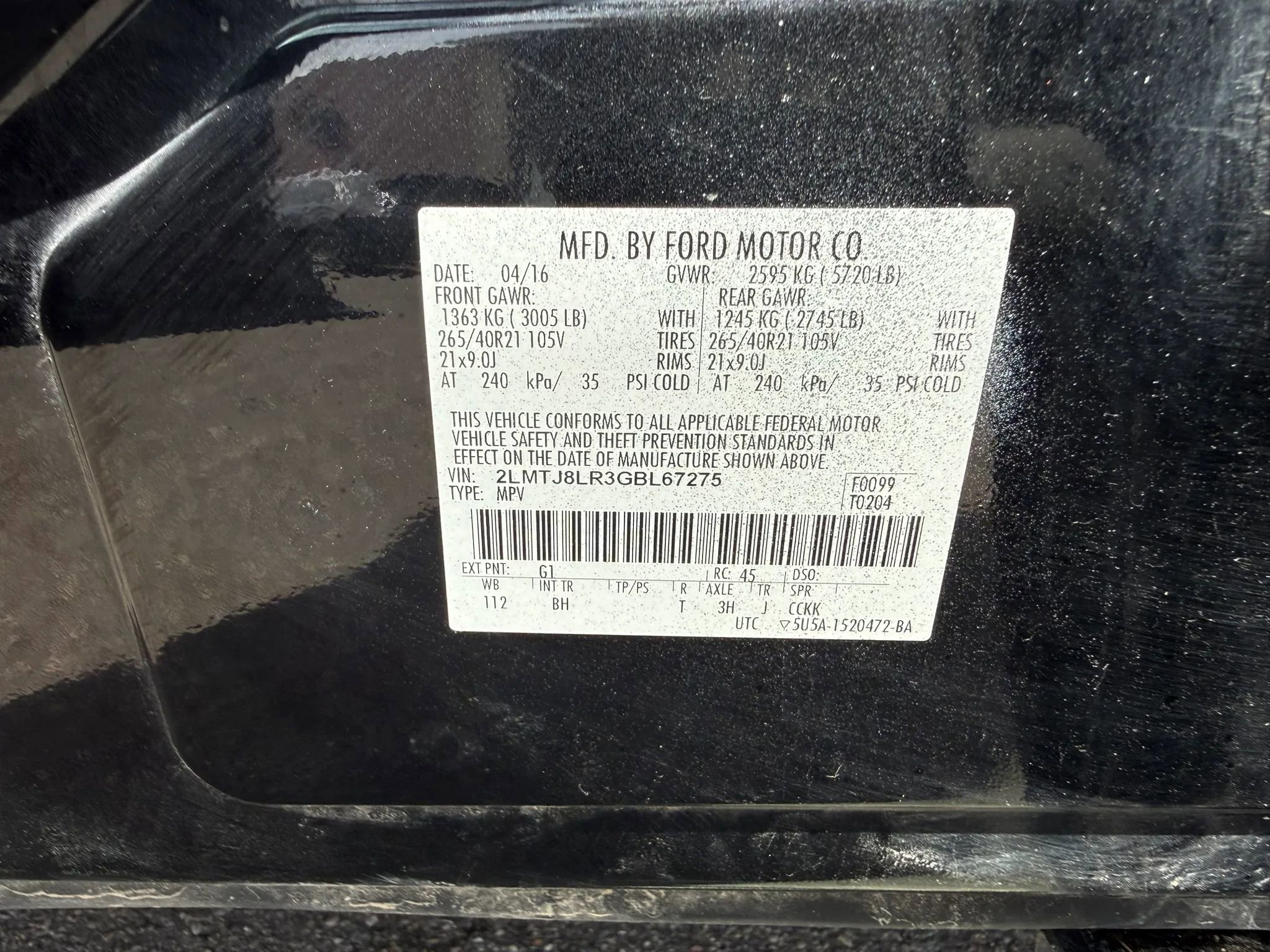 Used 2016 Lincoln MKX Reserve image 39