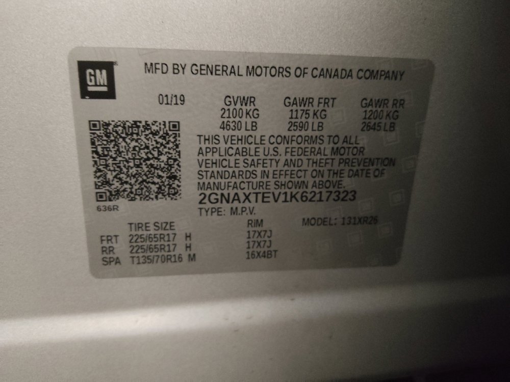 Used 2019 Chevrolet Equinox LT AWD/4WD image 33