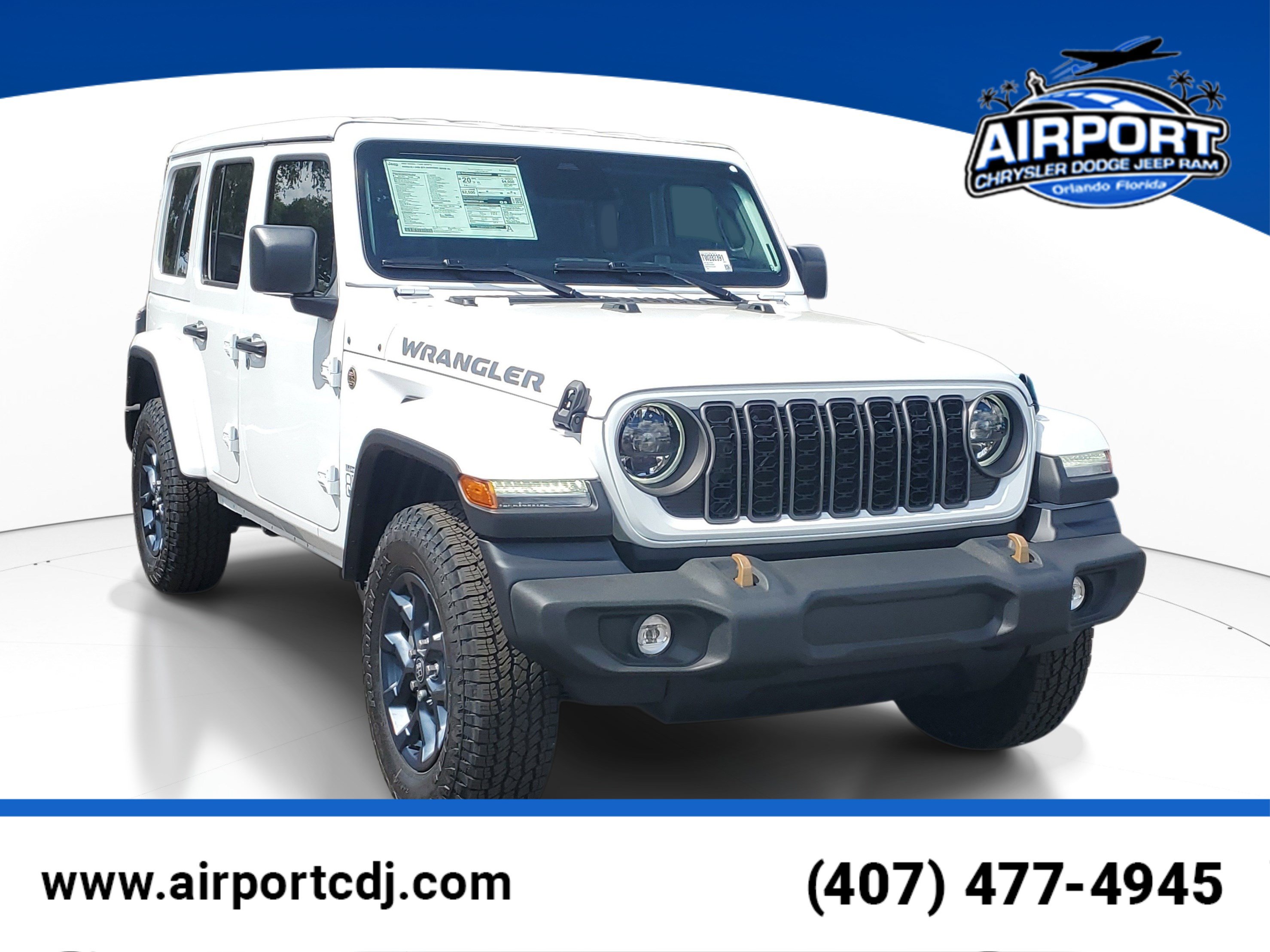 New 2026 Jeep Wrangler Unlimited Sport