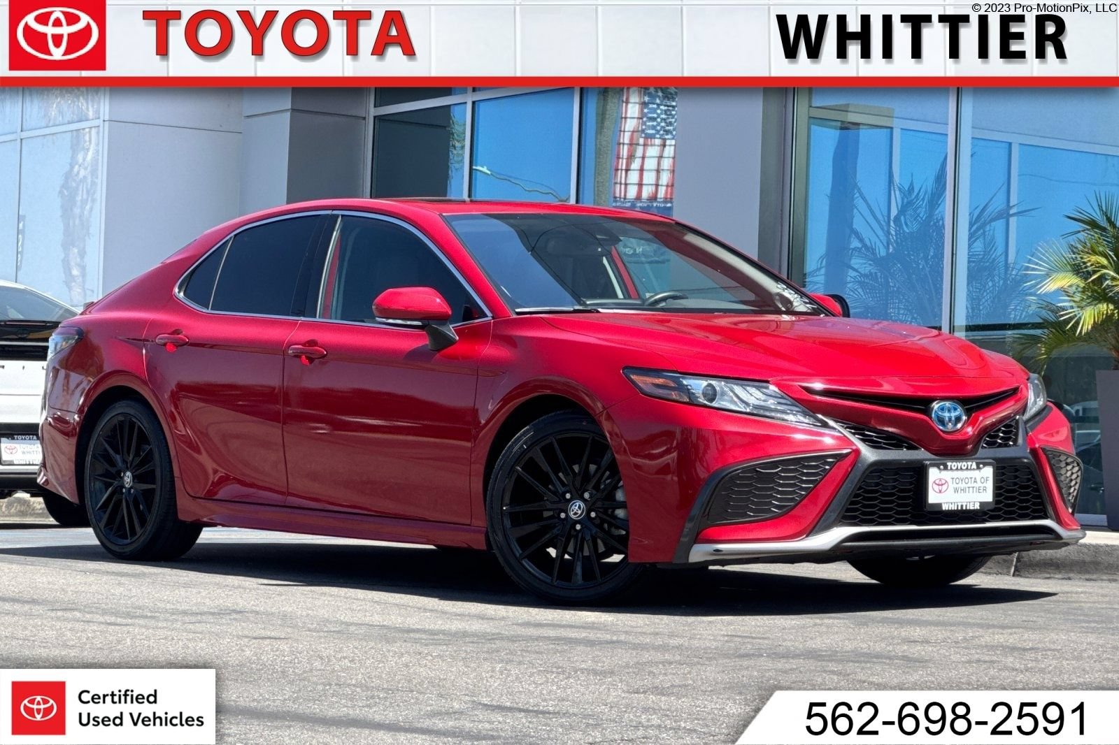 Certified 2022 Toyota Camry XSE w/ Navigation Upgrade Package FWD image 1