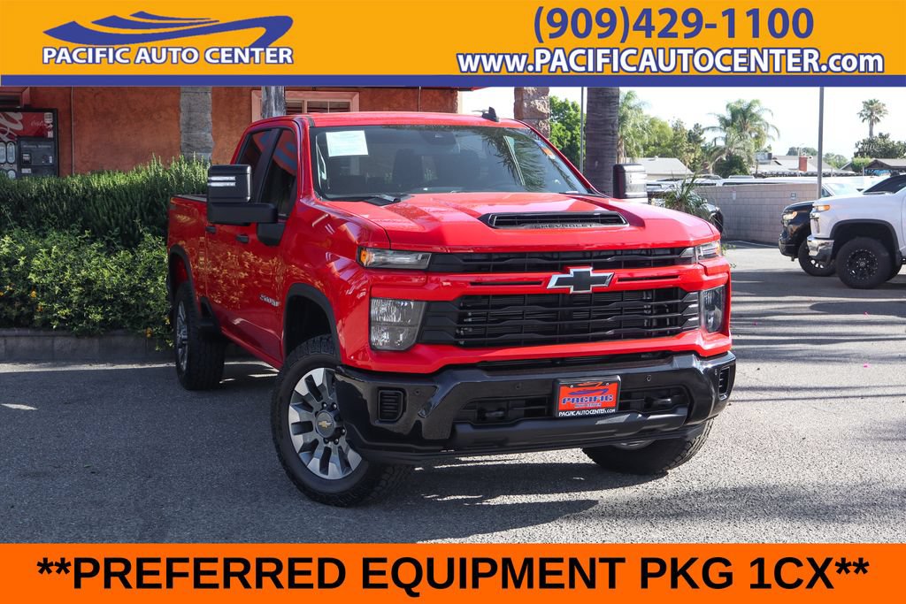 Used 2025 Chevrolet Silverado 2500 Custom w/ Custom Value Package