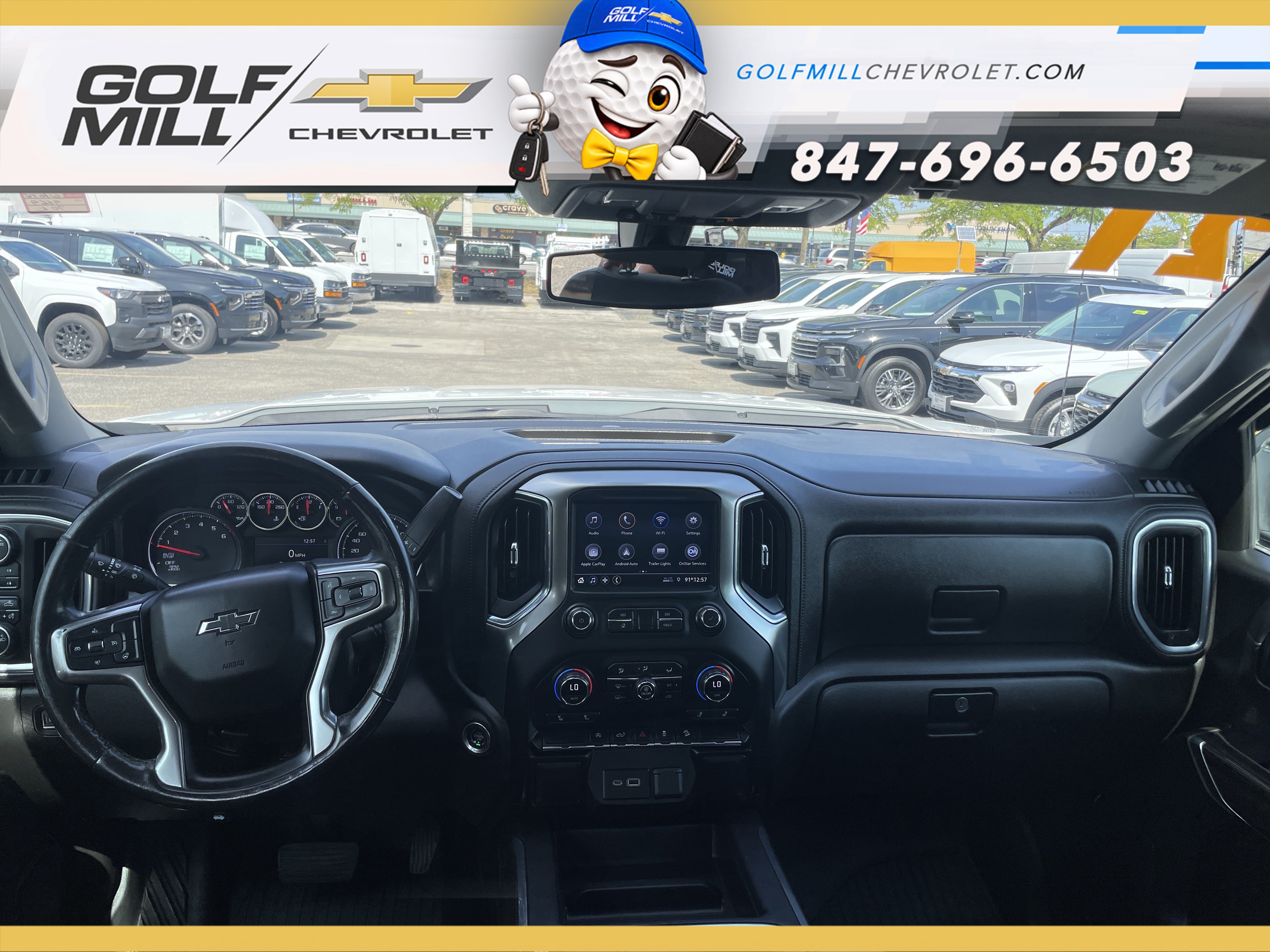 Used 2021 Chevrolet Silverado 1500 LT Trail Boss w/ Bed Protection Package AWD/4WD image 24