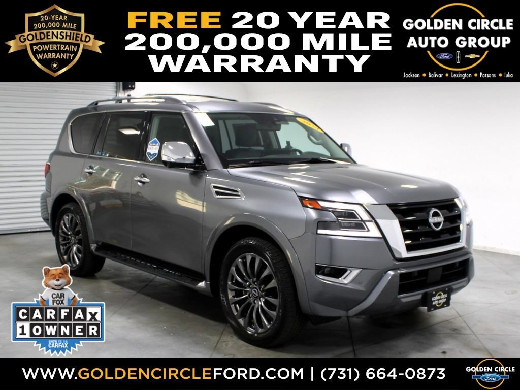 Used 2024 Nissan Armada Platinum w/ Captain's Chairs Package