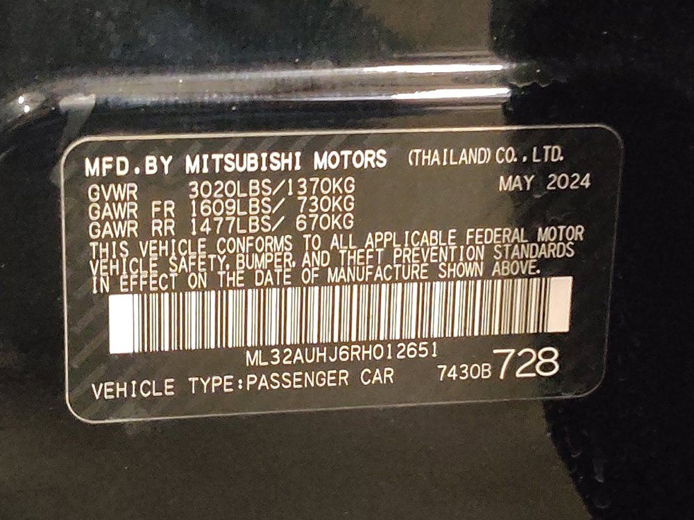 Used 2024 Mitsubishi Mirage ES image 33