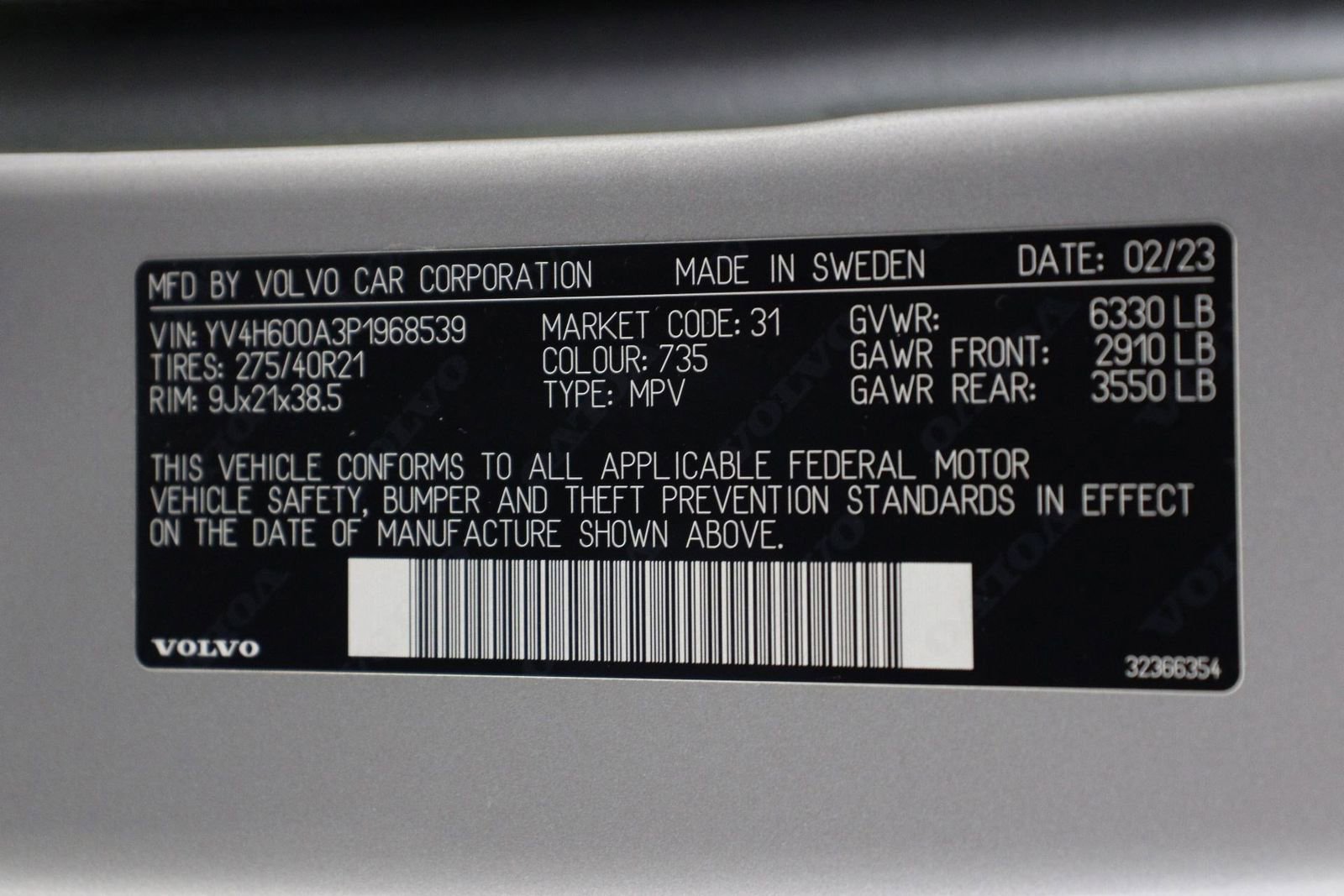 Used 2023 Volvo XC90 T8 Ultimate image 16