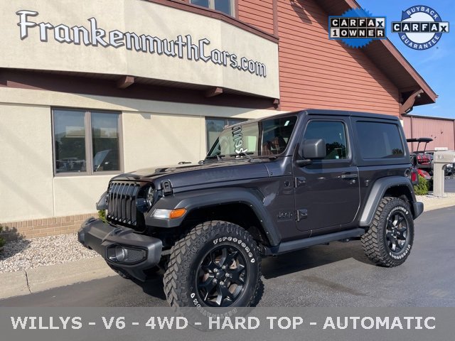 Certified 2021 Jeep Wrangler Willys