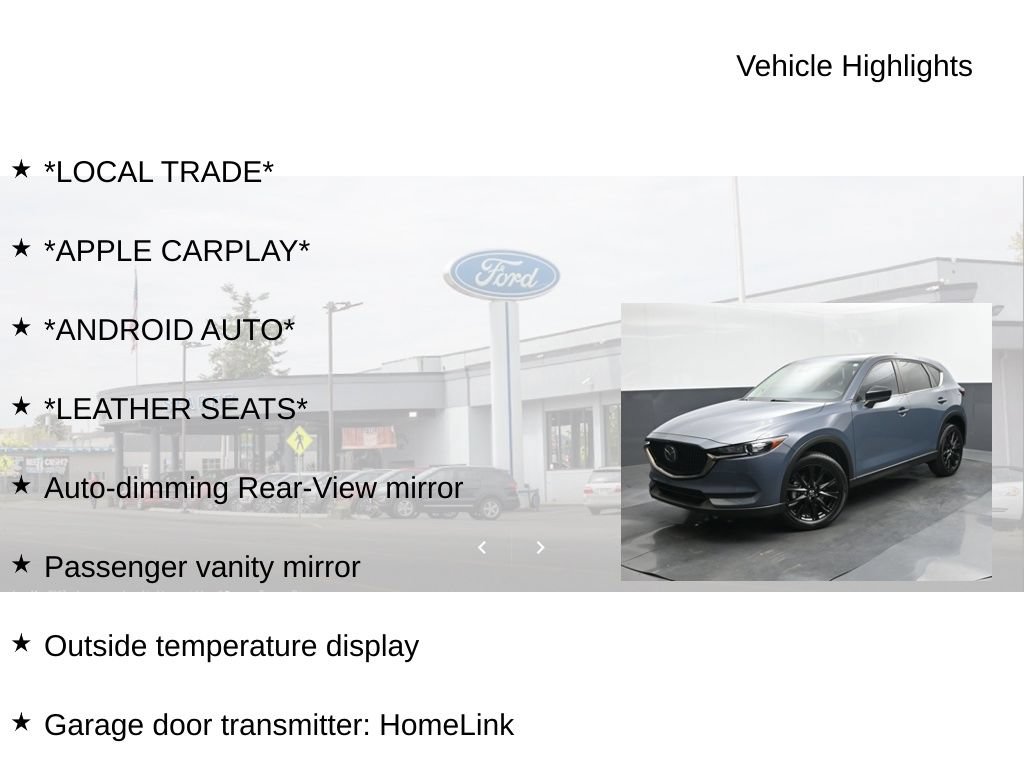 Used 2021 MAZDA CX-5 Carbon Edition AWD/4WD image 9
