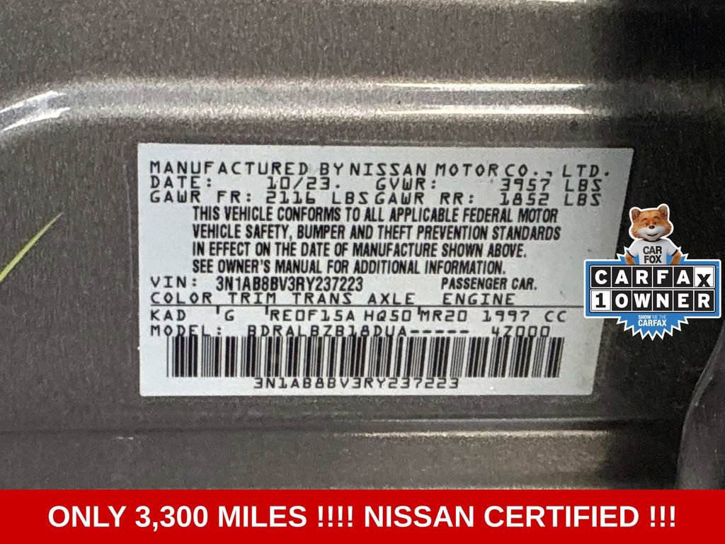 Certified 2024 Nissan Sentra S FWD image 20