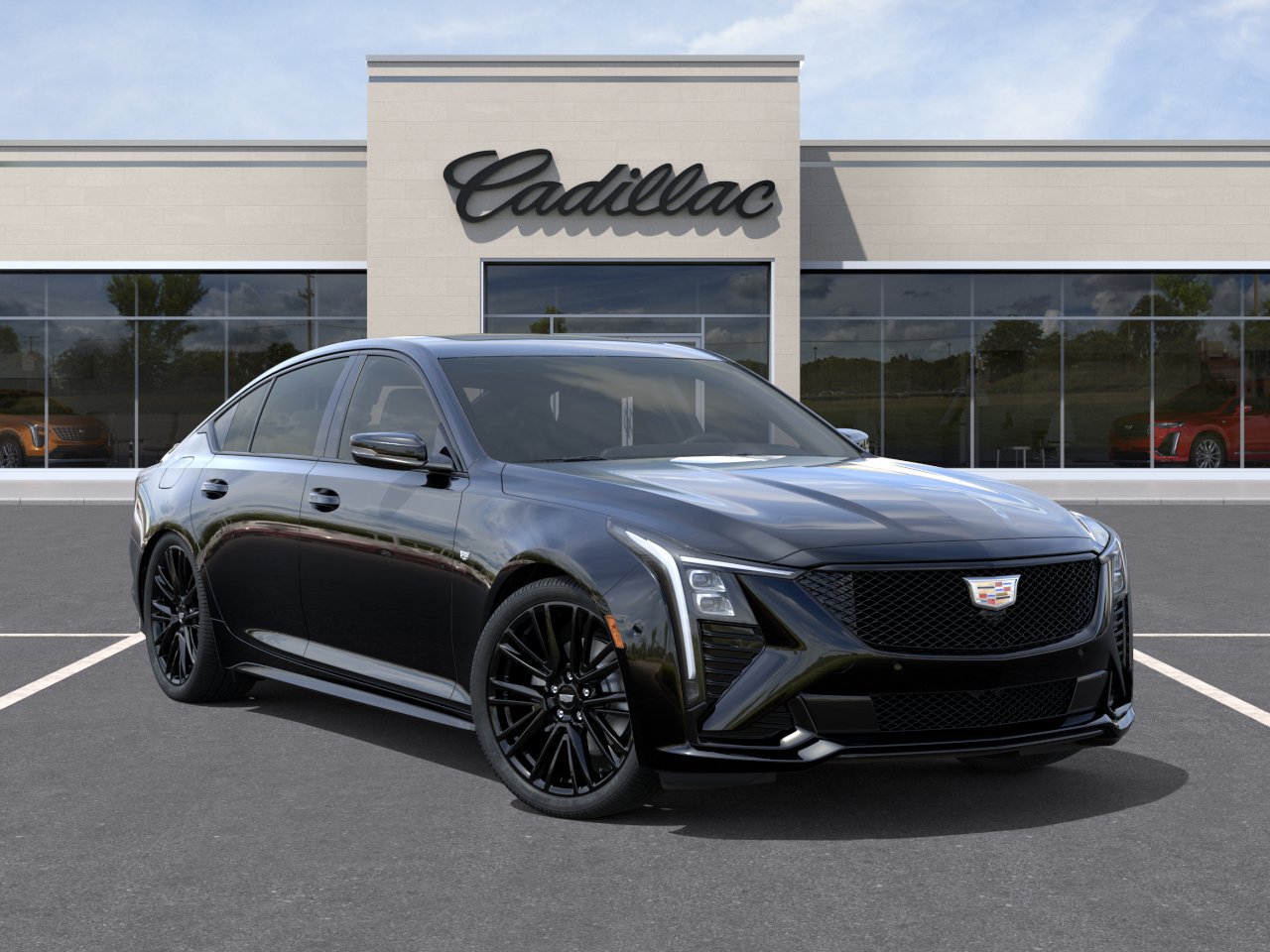 New 2026 Cadillac CT5 Sport w/ LPO, ONYX Package RWD image 7