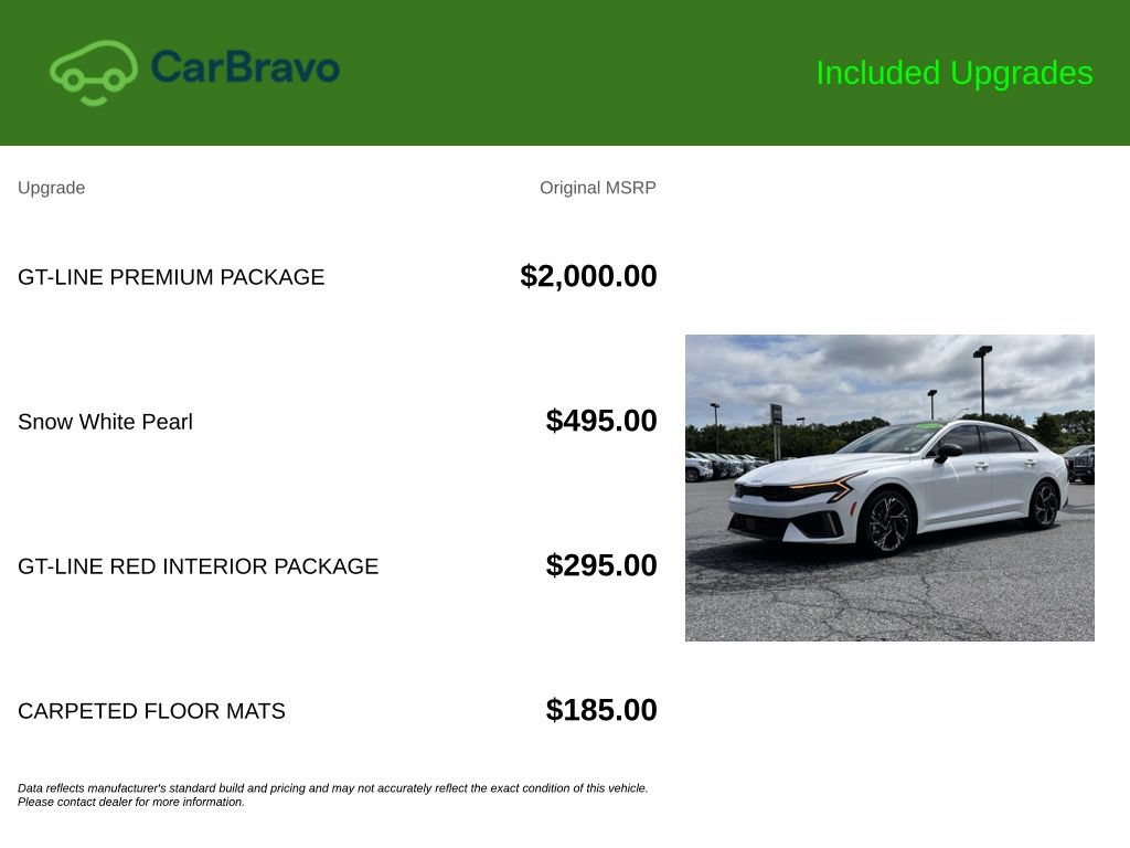 Used 2025 Kia K5 GT-Line w/ GT-Line Premium Package AWD/4WD image 9
