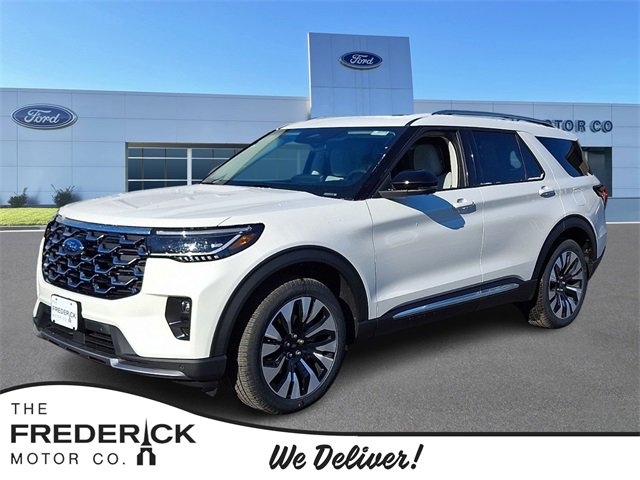 New 2026 Ford Explorer Platinum w/ LUX Leather Package